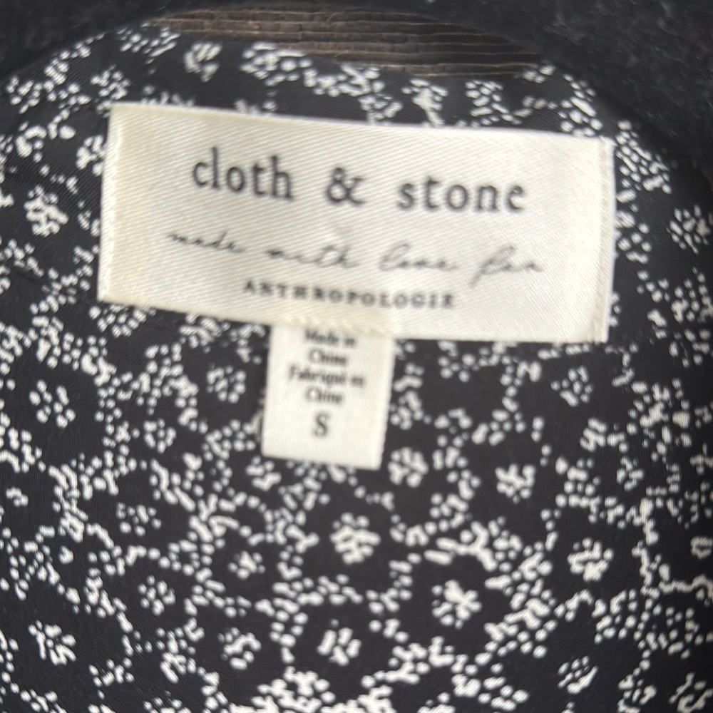 NWOT Anthropologie Cloth and Stone Blouse - Picture 2 of 8